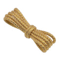 1Pair Luxury Gold Silver wire Round Shoelaces Sneakers Casual Shoe laces Quality Rope Shoelace Shoes Accessories 120/140/160CM