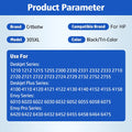 CRTBOTW 305 Ink Cartridge For HP 305XL HP305 Compatible DeskJet 2710 2755 4100 4130 Envy 6032 6020 6022 6430 Printer XL