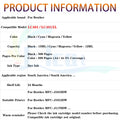 LC401 LC401XL Ink Cartridge For Brother LC 401 LC 401XL 401 Compatible For Brother MFC-J1010DW MFC-J1012DW MFC-J1170DW Printer