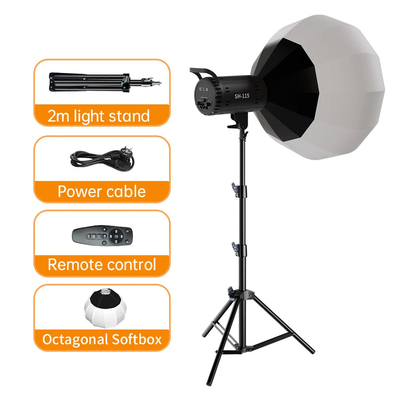 115W Lighting 65cm Globe Lantern Softbox Bowens Mounting Quick Ball Diffuser Soft Light Modifier for Film-Making Video  Flash