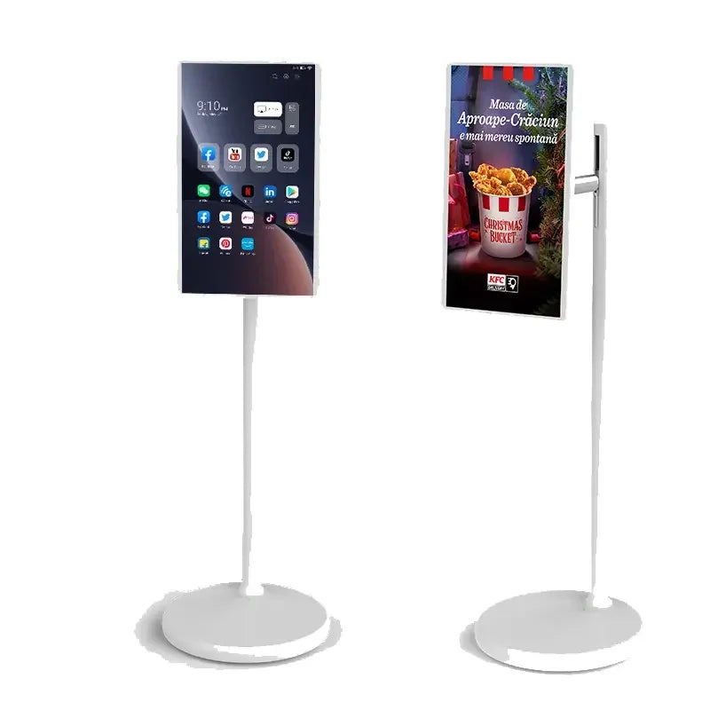 Smart Portable 32 Inch Full HD Touch Screen Android 12 Smart TV LED Backlight Interactive High Brightness Display