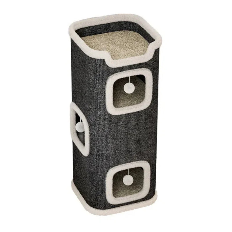 Indoor Cat Bed Cat Cave Bed Winter Warm Cute Cat Condo Hideaway Hut Modern Furniture for Multi Pets Washable
