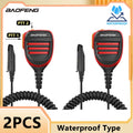 Baofeng Waterproof Type Microphone UV 9R Walkie Talkie PTT Speaker Mic For UV9R Pro UV 68 Pro Max V2  UV S22 Pro V2 Ham Radio