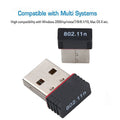 150Mbps Mini USB Wireless Wifi Adapter Wi fi Network LAN Card 802.11b/g/n RTL8188 Adaptor for PC Desktop - Visuel 3 | SAMAG