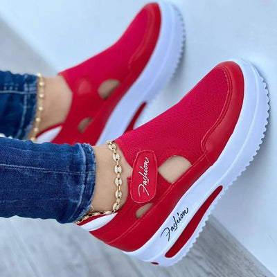 Red Sneakers Women Shoes Woman Tennis Canvas Female | SAMAG