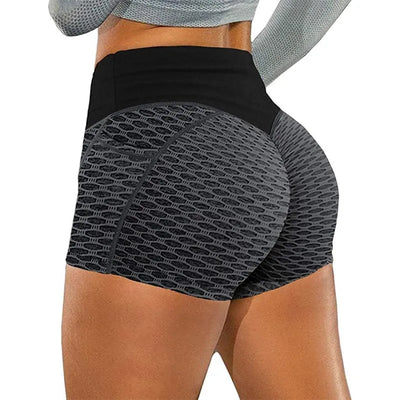 High Waist Hip Lifting Shorts Seamless Fitness Elastic | SAMAG