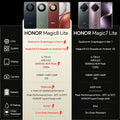 2026 New HONOR Magic8 Lite EU Version 5g Android Smartphone Mobile Phones amoed sbapdragon 6 Gen 4 7500mAh 108MP OIS AI Camera