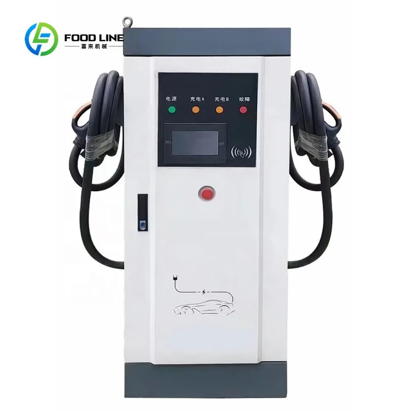 Customized 80KW Commercial EV Charging Station Level 2 Smart DC Fast Charging Station CCS 1 CCS 2 GBT Electric Car Charger