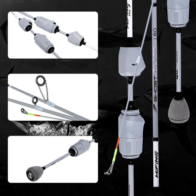 Mifine GHOST BLADE XUL Ultralight Spinning Rod 0.2-0.6g | SAMAG