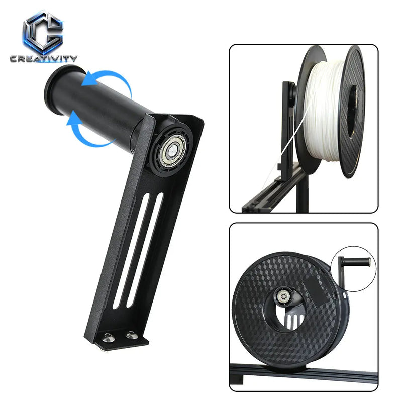 3D Printing Spool Holder 608ZZ Bearing Material Bearing Rotatable For Ender-3  CR-10/6 V3 SE/V3 KE,K1/K1C 3d printer Filament