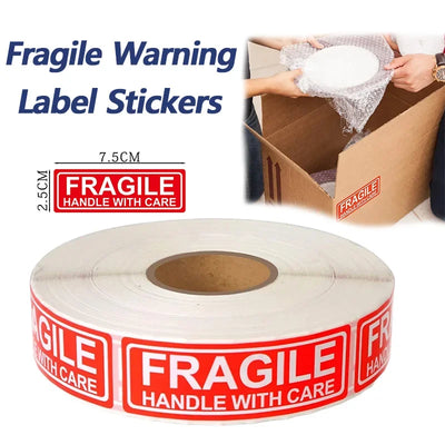 English Fragile Stickers The Goods Please Handle | SAMAG
