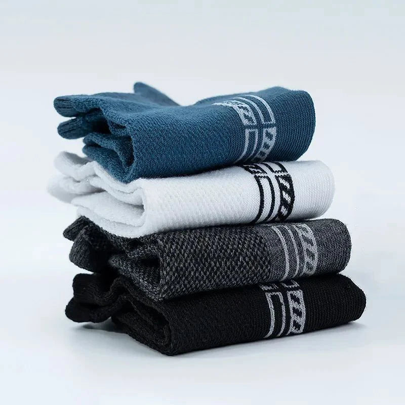 5 Pairs of Ultra Comfy Unisex Crew Socks Breathable | SAMAG