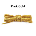 Bling Sparkle Shoe Laces for Glitter Round Shoelaces - Colorful Shiny Metallic Replacement Laces - Sneakers Boots & Casual Shoes