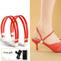 Ankle Holding Loose Anti-skid Bundle Laces Tie Straps Band Women Rhinestone Shoelaces Free Triangle Bundle High Heels Shoe Belt
