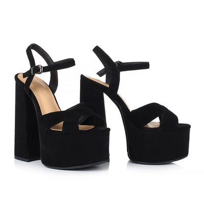 Arden Furtado Women's Summer Embossed Cowhide Platform | SAMAG