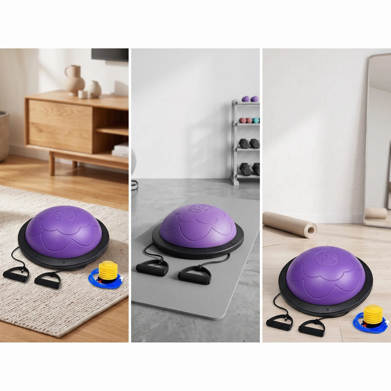 Balance Dome Coach Anti-Slip Half Ball with Resistance | SAMAG