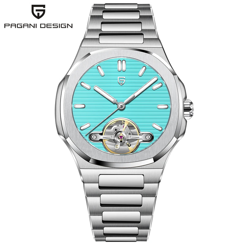 2026 New PAGANI DESIGN Skeleton Tourbillon Men's Watches Top Luxury Automatic Watch For Men Sporty Elegant Mechanical Wristwatch