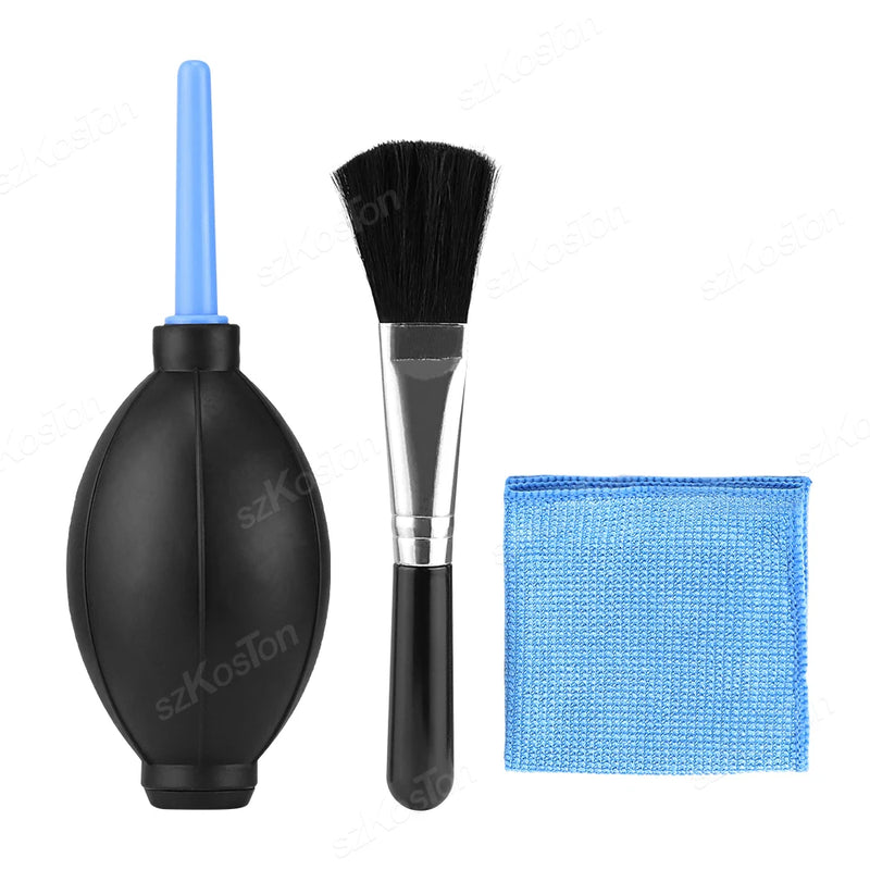 Professional DSLR Camera Cleaning Kit with Cleaning Swabs Microfiber Cloths Camera Cleaning Pen for Camera Lens Optical Lens