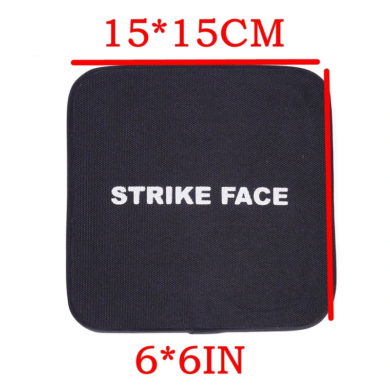 1pc Defensive Shield Alumina Ceramic Plate Self-defense Security Plates 6x6 , 6x8 ,10x12 Body Weight Armor Material Bullet-proof