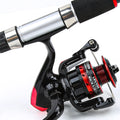 New Style Lure Fishing Equipment All-in-One Tackle Kit for Starter Anglers,Lightweight Fiberglass Fishing Rod Full Fishing Set