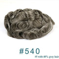 Super Ultra Thin Skin 0.02mm 80-100%Density Men Toupee Brown Black 210# Human Hair System Undetectable Natural Hairline Prosthes