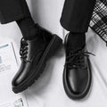 Business Office Formal Wear Casual Lace Up Men's Shoes Spring and Autumn Fashion New Breathable Anti Slip Men's Shoes 2026