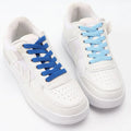 Elastic Shoelaces Without Ties Flat Shoe Laces for Sneakers Metal Buckle Lock Lazy Shoelace Mesh Precision Weaving Shoestrings