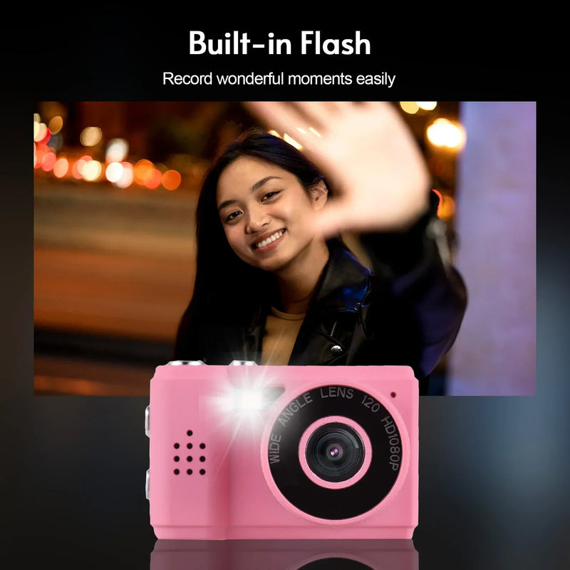 mini camera Mini Digital Video Camera 1080P Camcorder Built-in Battery with LCD Screen Flash for Photo Video mini digital camera