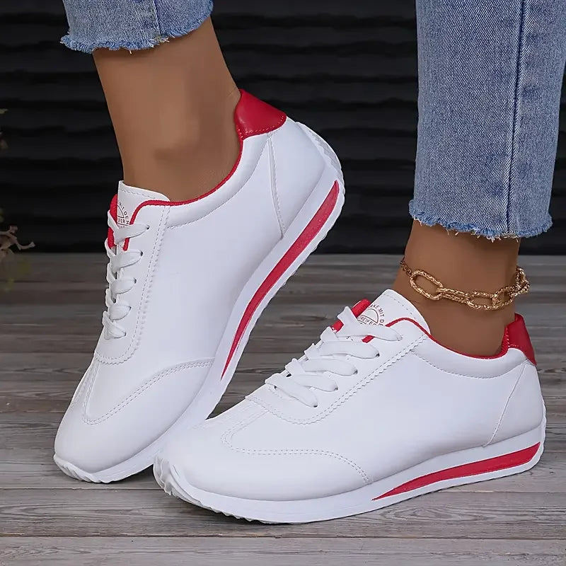 Roman Trendy Spring/Autumn Running Shoes Student Campus Flat Vulcanized Shoes Fashion Sneakers Casual Comfortable Round Head