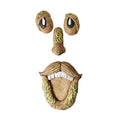 Resin Enchanting Garden With Tree Face Decoration Materials Multi Scene Application Bark Ghosts Face Garden Ornament Decor Face
