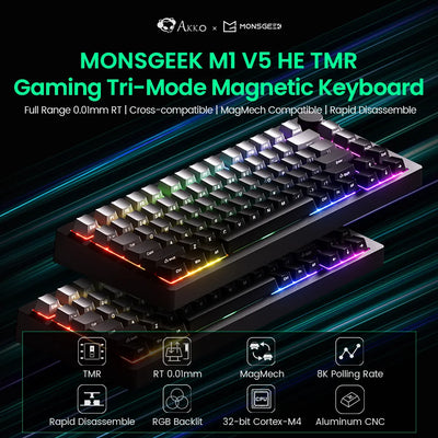 Akko MONSGEEK M1 V5 TMR Rapid Trigger Gaming Keyboard | SAMAG