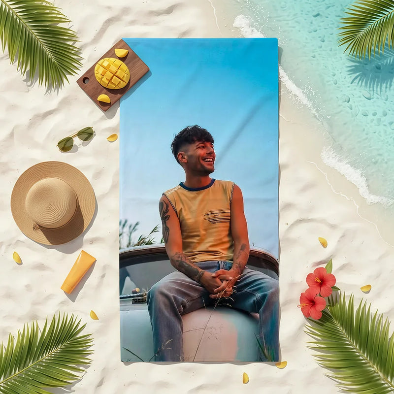 Singer L-Louis T-Tomlinson Towel Soft Pool Gift For Travel Gym Shower Camping Quick Dry Sports Beach Towels