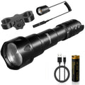 UniqueFire 2002D 44mm Lens Vcsel IR 940nm 850/810nm LED Hunting Flashlight Zoom Night Vision Dimmer Swtich Torch Max.1000 Meters