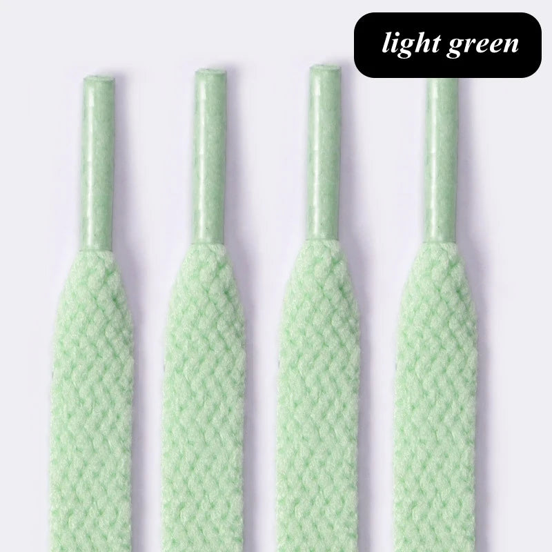 Classic Casual Thicken Shoelaces Athletic String 8MM Flat Shoe Laces Sport Leisure Women Sneaker Shoelaces AJ/AF1 Accessories