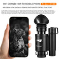 ZIYOUHU ZYH2081 1X Ultra Small Night Vision Device, All Black HD large field helmet mounted night vision  Outdoor search camping