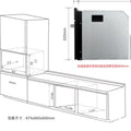 90cm Mini Sizekitchen Double Wall Electric Built In Built-in Microwave Stove And Ovens For Home