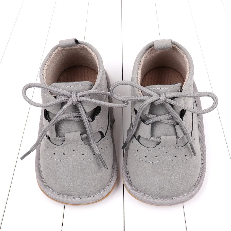Baby Spring and Autumn Shoes Little Boots Anti-slip High Quality PU Classical Design 2024 New Fashion for 0-9-18 Months  BXC3240