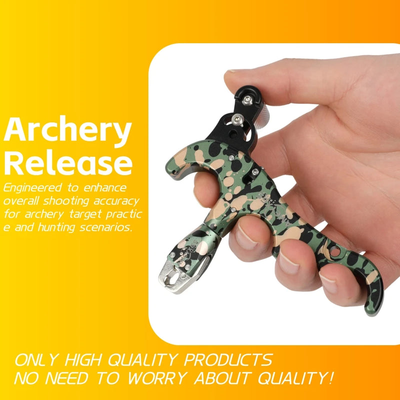 Compound Bow Release 4 Finger 360° Jaws LH/RH | SAMAG