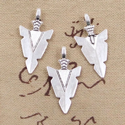 Charms Indian Arrowhead Dagger 28x15mm Handmade Pendant | SAMAG