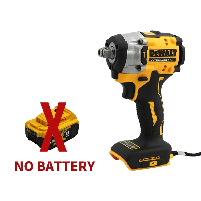 Dewalt DCF921 Cordless Electric Brushless Impact Wrench High Torque LED Light 406N.m Lightweight - View 7 | SAMAG
