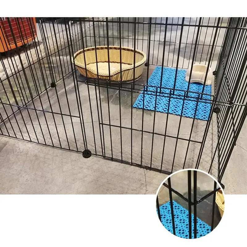 Small Pet Pen Fence Free Combination Bunny Dogs Cage Fence Puppy Playpen Fence For Indoor Out Door Animal