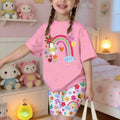 Girls' Summer Casual Outfit, Children's Sweet | SAMAG