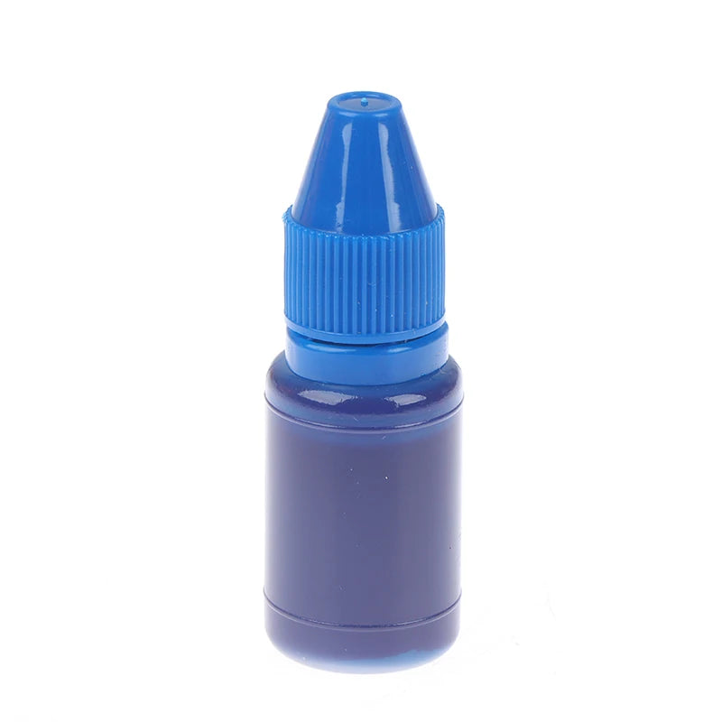 1pc 10ml Inkpad Flash Refill Fast Drying Stamping Ink Photosensitive Stamp Oil Gift Accessories