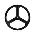 MAGICBROS Fixed Gear Bike Front Wheel 700C Three-Spoke Magnesium Alloy Hub One-Piece Track Bike Single Wheel Hub for Fixed Gear