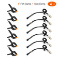 Backdrop Clips Clamps Kit Includes Metal Heavy Duty Spring Clamps Adjustable Elastic Clamps Holders for Video Studio Background