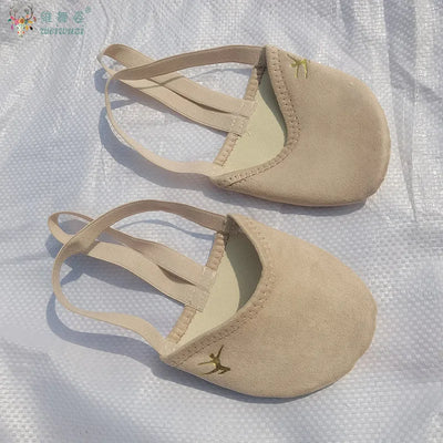 72XE Gymnastic Elastic Half Shoes Ballet Flat Slippers | SAMAG