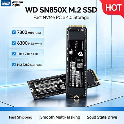 Western Digital WD SN850X M.2 2280 NVMe PCIe 4.0x4 | SAMAG