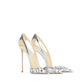 Silver Sequined High Heels Women's Pointed Heels 2025 Summer New