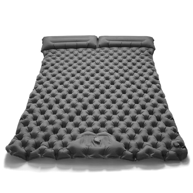 ! Upgrade! Double Air Mattress Camping Blow Up Bed | SAMAG