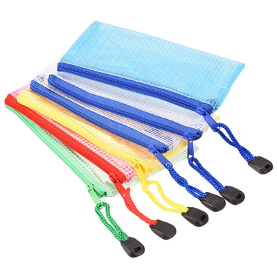A5/A6/B6/B8 Mesh Zipper Pouch Document Bag Waterproof Zip | SAMAG